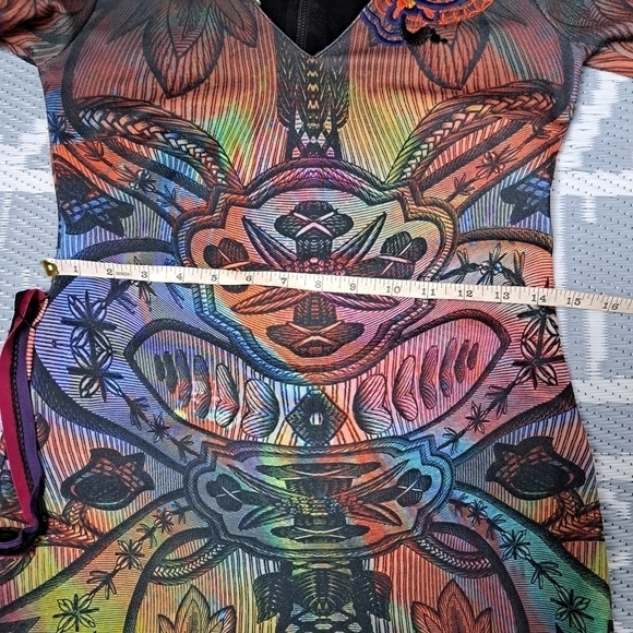 Desigual Tenfort Ponte  Bohemian Dress Womens‎ - Picture 7 of 10